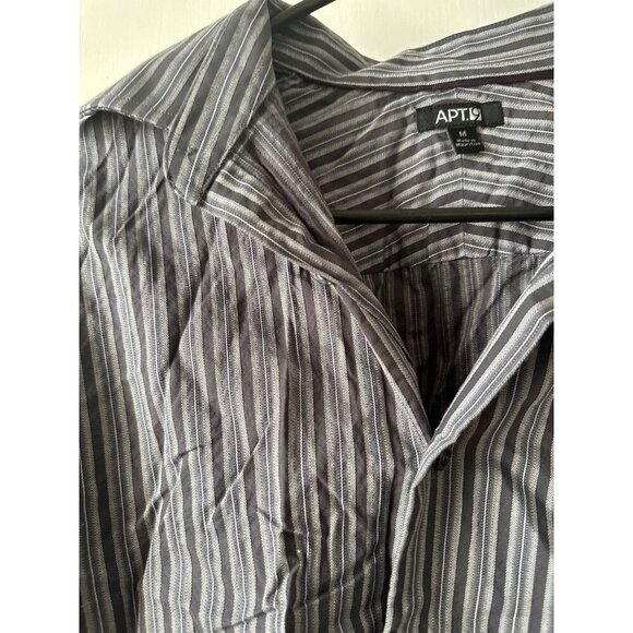 Apt 9 men’s size medium striped shirt - Picture 3 of 7